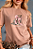 Tshirt Estampa Onça com Laço Feminina - Imagem 3