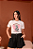 Camiseta Be Yourself Coração Onça Algodão - Imagem 1