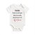 Body Infantil - Branco - 2 corações para o Papai - Imagem 1