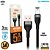 CABO KIMASTER USB TYPE-C e TYPE-C TURBO 5A CB719 - Imagem 1
