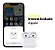 FONE DE OUVIDO BT TWS300 KIMASTER BRANCO - Imagem 1