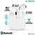 FONE DE OUVIDO BT TWS300 KIMASTER BRANCO - Imagem 4