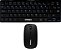 KIT TECLADO+MOUSE WIRELESS SATE AK-731 - Imagem 1