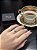 ANEL DE OURO 18K CHUV ESTRELA C.19 DIAM 0,25 PONTOS AN10058002B T17 - Imagem 1