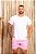 Bermuda Masculina - LISTRADO ROSA VERTICAL - Imagem 1