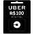 Uber Gift Card R$100 - Imagem 1