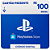 PlayStation Gift Card R$100 - Imagem 1
