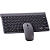 Mini Teclado Sem Fio Compacto e Mouse USB Wireless - ABNT2 Cor:Cinza - Imagem 1