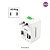 Adaptador Universal Tomada Para Viagem Padrão Internacional - Imagem 1