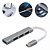 Extensor Mini Adaptador Tipo-C para 4 Entradas USB - Imagem 2