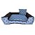 Cama Pet Luxo Impermeável Grande Cor:Realeza Azul - Imagem 5