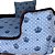 Cama Pet Luxo Impermeável Grande Cor:Realeza Azul - Imagem 3