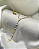 Conjunto Fé Terço + Brinco Pérola banhado em ouro 18k - Imagem 1