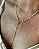 Conjunto Fé Terço + Brinco Pérola banhado em ouro 18k - Imagem 5