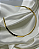Choker Aro banhado em ouro 18k - Imagem 1