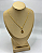 Colar Nossa Nossa Senhora banhado em ouro 18k - Imagem 4