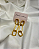 Brinco Elos Liso banhado em ouro 18k - Imagem 6