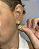 Brinco Trevo de 4 Folhas banhado em ouro 18k - Imagem 2