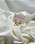 Brinco Riviera Cristal banhado em ouro 18k - Imagem 1