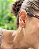 Brinco Riviera Cristal banhado em ouro 18k - Imagem 3