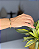 Bracelete Liso Minimalista Banho Ouro 18k - Imagem 4