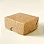 Caixa para docinhos ou bem-casados kraft / 7x7x3 - Imagem 1