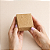Caixa para Lembrancinha com Textura em Alto Relevo - Folhas – 5x5x2cm - 15 unidades - O Santo Casamento - Imagem 1