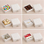 Caixa para Lembrancinha com Textura em Alto Relevo - Sakura – 5x5x2cm - 15 unidades - O Santo Casamento - Imagem 6