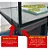 Aquário 1 Metro 100x40x50 6mm 200 Litros Com Sump Interno - Imagem 5