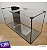 Aquário 1 Metro 100x40x50 6mm 200 Litros Com Sump Interno - Imagem 3