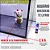Aquário H2box 60x30x40 72 Litros vidro 5mm Silicone Preto E Eva - Imagem 2