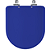 Tampa de Vaso Sanitário Laqueado Soft Close Jasmim Azul para vaso Fiori - Imagem 1