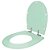 Tampa de Vaso Sanitário Laqueado Soft Close Polo Verde Agua para vaso Hervy - Imagem 2