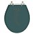 Tampa de Vaso Sanitário Laqueado Carina Verde Amazônia (Verde Escuro) para Ideal Standard - Imagem 1