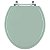 Tampa de Vaso Sanitário Laqueado Evolution Verde Claro para vaso Santamarina - Imagem 1