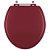 Tampa de Vaso Sanitário Laqueado Convencional / Oval Bordô para todas as Marcas - Imagem 1