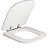 Tampa de Vaso Sanitário Poliéster Antibactéria LUXO Piano Branco para vaso Deca - Imagem 2
