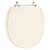 Tampa de Vaso Sanitário Poliéster Village Creme para vaso Deca - Imagem 1
