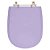 Tampa de Vaso Sanitário Poliéster Paris Bermuda (Lilás) para vaso Ideal Standard - Imagem 1