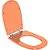 Tampa de Vaso Sanitário Poliéster Paris Papaya para vaso Ideal Standard - Imagem 2