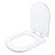 Tampa de Vaso Sanitário Almofadado Life Branco para vaso Celite - Imagem 2