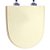 Tampa de Vaso Sanitário Laqueado Soft Close Mondiale Marfim (Bege) para vaso Celite - Imagem 1