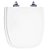 Tampa de Vaso Sanitário Laqueado Soft Close Flex Branco para vaso Deca - Imagem 1