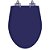 Tampa de Vaso Sanitário Laqueado Soft Close Victoria Cobalto (Azul Escuro) para vaso Ideal Standard - Imagem 1
