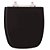 Tampa de Vaso Sanitário Laqueado Like Preto para vaso Celite - Imagem 1