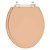 Tampa de Vaso Sanitário Laqueado Convencional / Oval Pêssego 73 para vaso Celite - Imagem 1