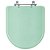 Tampa de Vaso Sanitário Laqueado Jasmim Verde Claro para vaso Fiori - Imagem 1