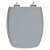 Tampa de Vaso Sanitário Poliéster Soft Close Stylus Cinza Perola para vaso Celite - Imagem 1