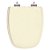 Tampa de Vaso Sanitário Poliéster Soft Close Monte Carlo Creme para vaso Deca - Imagem 1