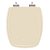 Tampa de Vaso Sanitário Poliéster Soft Close Laguna Marfim (Bege Claro) para vaso Hervy - Imagem 1